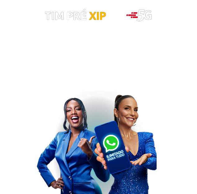 Promoção TIM PRÉ XIP 5G